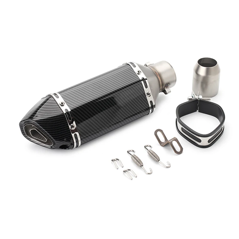 51 мм Глушитель на входе мотоцикла с DB Killer GP гоночный спортивный велосипед копия углерода для suzuki ltz 400 crf 230 cb650f cb190r