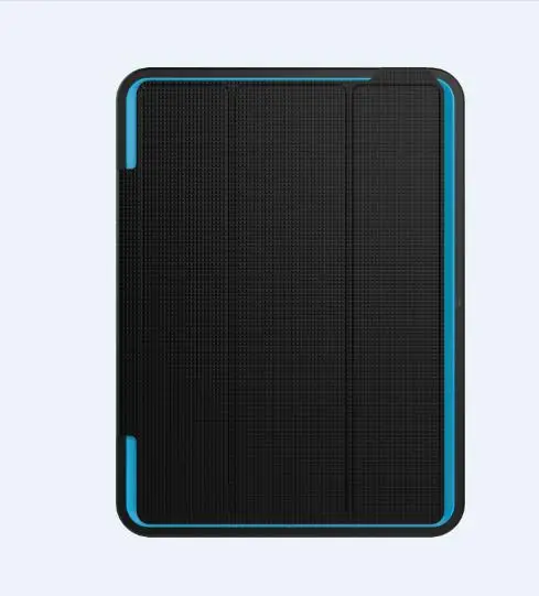 skyblue Флип-чехол с функцией автоматического сна/слабой подставки для Apple ipad pro 9,7, чехол для планшета, противоударный детский чехол, для ipad pro 9,7+ ручка - Цвет: skyblue