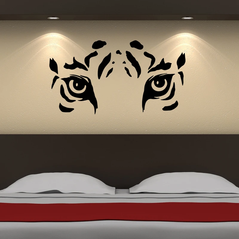 

Tiger Eyes Vinyl Sticker Pattern Decal Wall Art Living Room Home Decor Wallpaper Cars Decoration Poster 40 cm x 75 cm