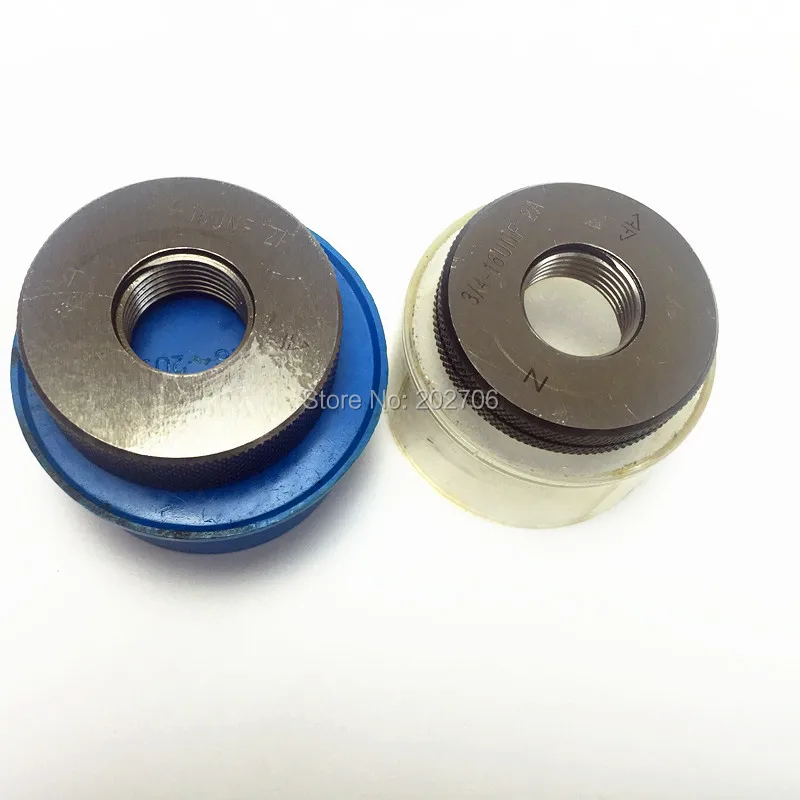 Заводской выпуск 3/4 16UNF Резьбовое кольцо gage 2A TPI резьбовой калибр Go No 2