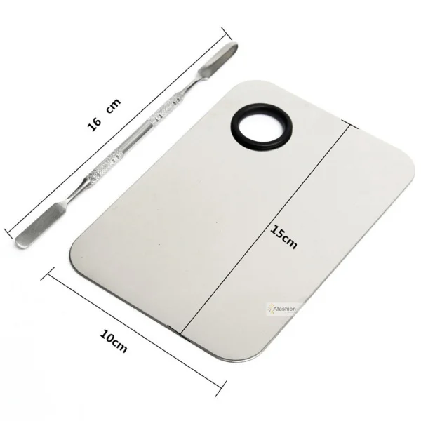 1 набор из нержавеющей стали косметическая Палитра шпатель Pro Макияж инструменты