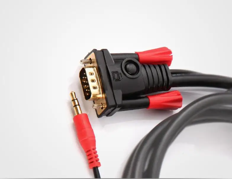 Кабель VGA vga3 + 9 ТВ кабель с аудиокабелями ноутбук компьютер подключенный к