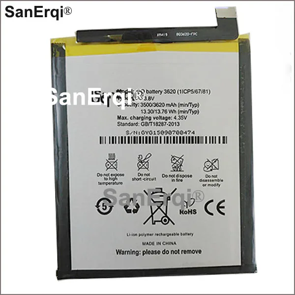 

10pcs Battery For BQ Aquaris M5.5 3620 Battery 3620mAh Batterie Bateria High Quality Accumulator Battery
