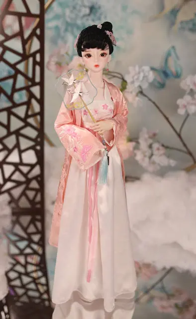 v Fortune дней 1/3 bjd куклы 62 см Совместное тела белая кожа с одежды обуви, AI YoSD MSD SD комплект игрушка подарок ребенку DC Lati - Цвет: v