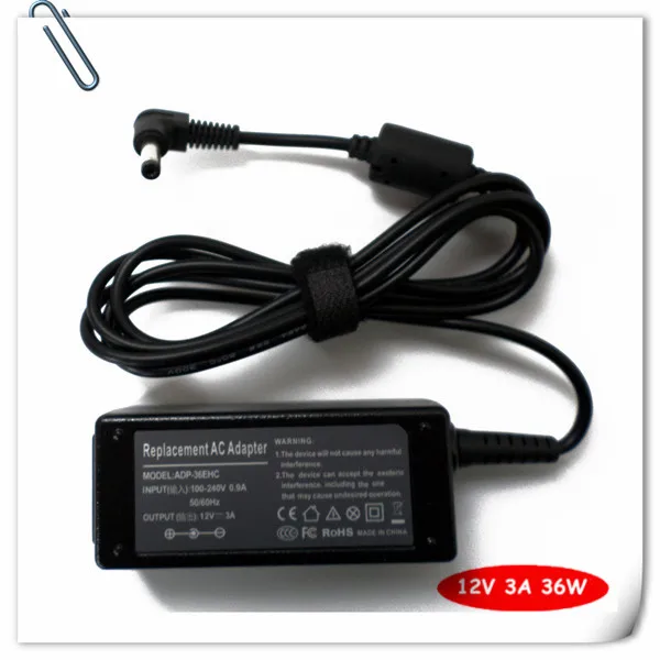 Адаптер переменного тока зарядное устройство для ноутбука шнур питания ASUS Eee PC 900