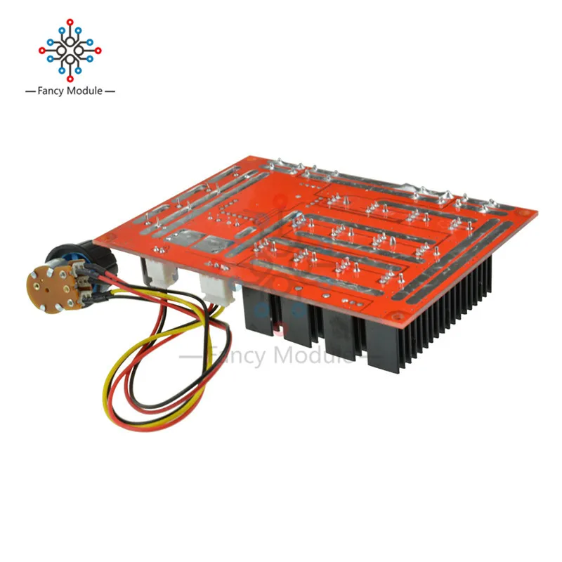 60A DC 10-50v 12V 24V 48V 3000W DC регулятор скорости вентилятора PWM HHO RC контроллер