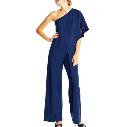 

Fashion Women Clothes Jumpsuit Off Shoulder Sleeveless Loose Playsuit Party Romper Long Jumpsuits Casual Women Clothing