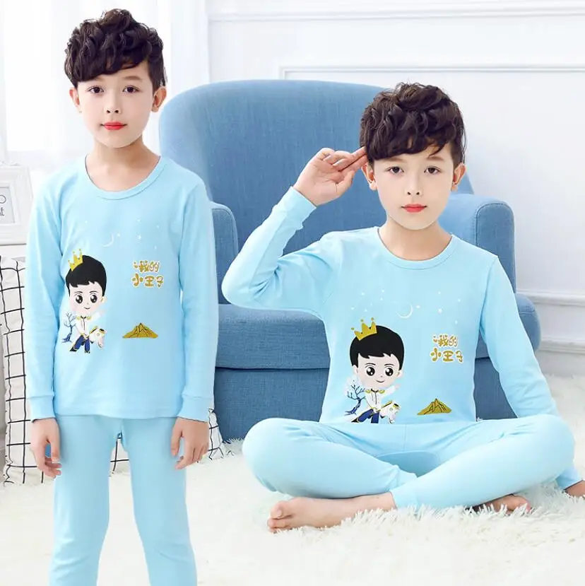 8 kids pajamas children sleepwear baby pajamas sets boys girls animal pyjamas pijamas cotton nightwear Homewear Toddler Clothes - Цвет: 8