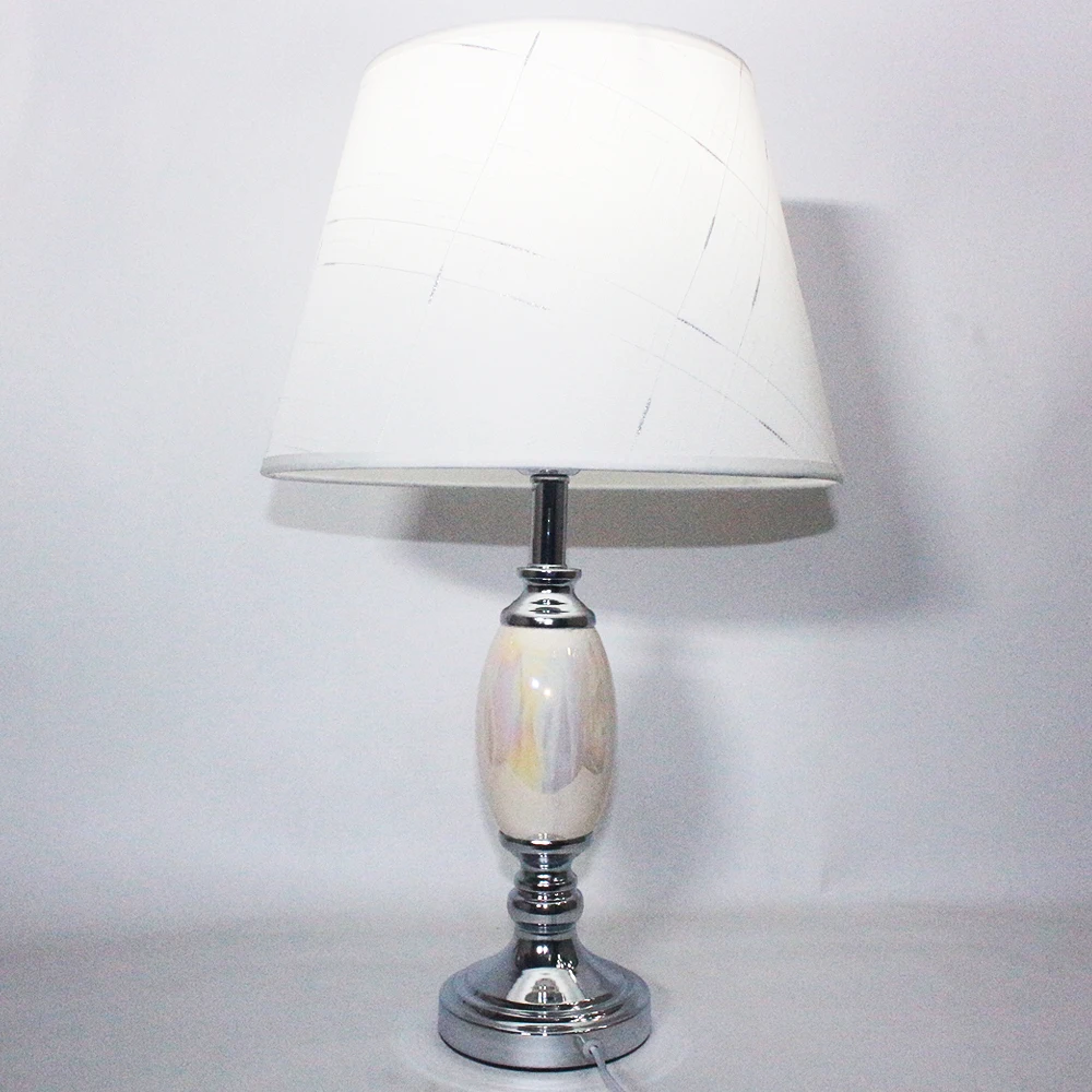 Современные уникальные фоны нарисованные ткань Керамическая Настольная лампа в