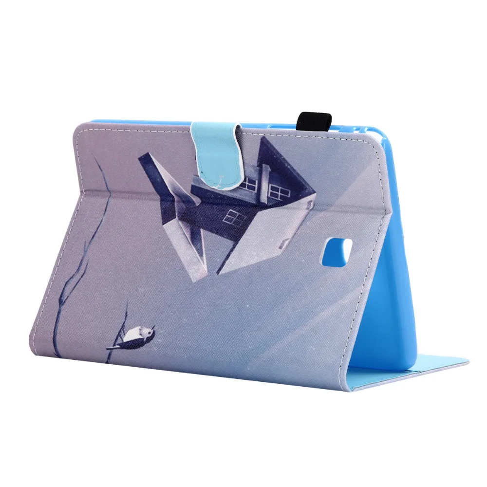 Ультратонкий Магнитный смарт чехол из искусственной кожи для Samsung Galaxy Tab A 8 0