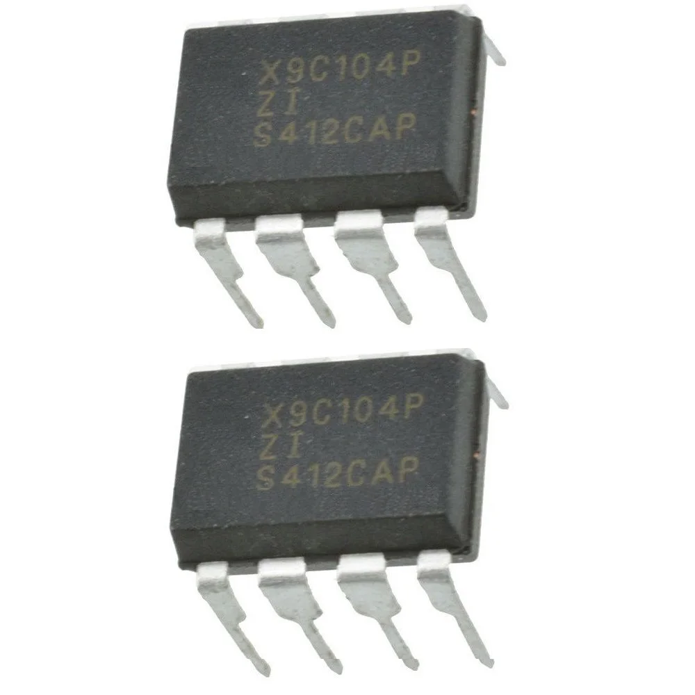 

Новый цифровой потенциометр IC X9C104P DIP-8 X9C104, 10 шт.