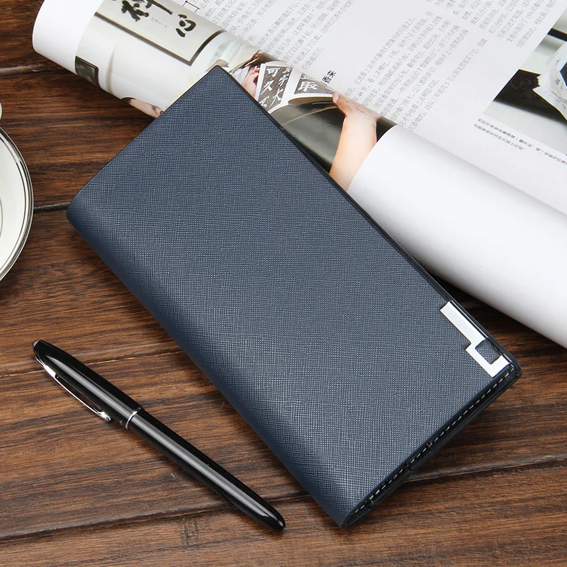 Кошелек BEALLERRY мужской двойной из кожи с отделением для карт|carteira masculina|bifold men walletmen