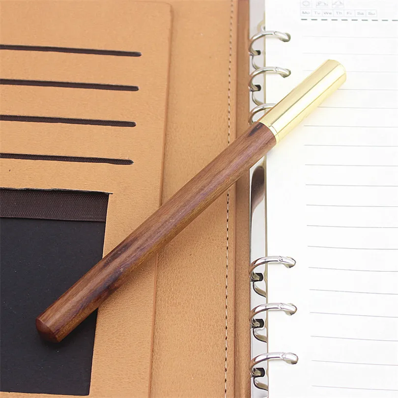 Роскошная деревянная шариковая ручка шариковые ручки 0 5 мм средний стержень для