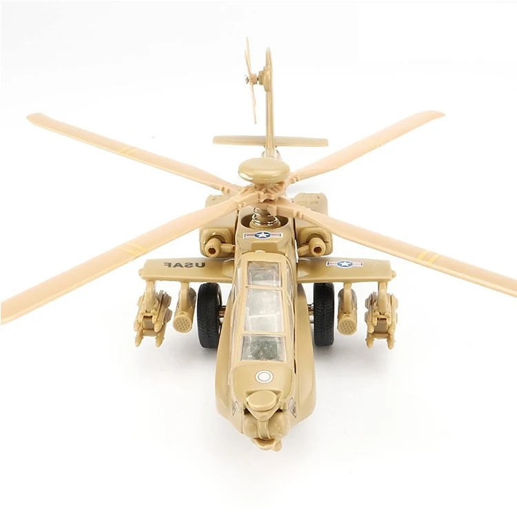 Игрушка Longbow Apache военный вертолет Боинг сплав боец с полной функцией спины дети хобби модельные игрушки, коллекционные подарки