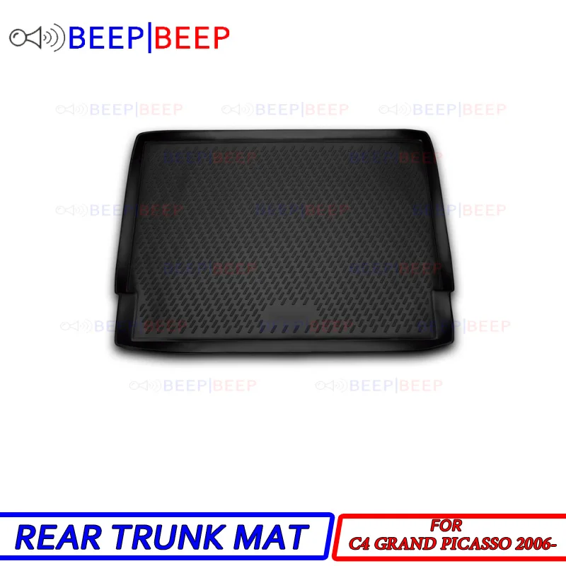 Для Citroen C4 Grand Picasso 2006~2013 автомобильный коврик для багажника задний внутренний