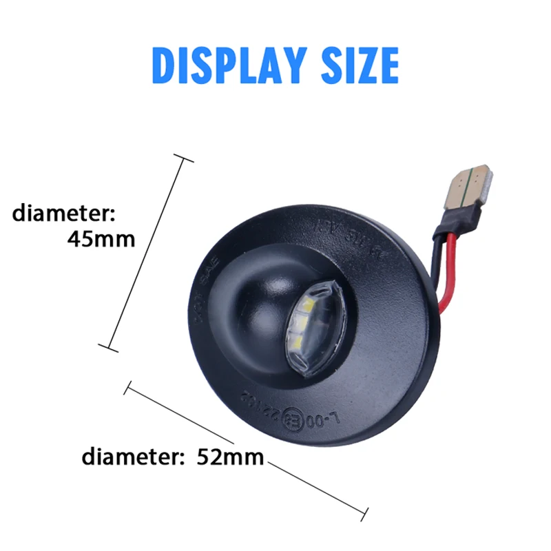 Светодиодный номерной знак для Ford F150 Ranger Raptor Explorer Expedition Bronco Excursion F 250/350/450/550 Авто