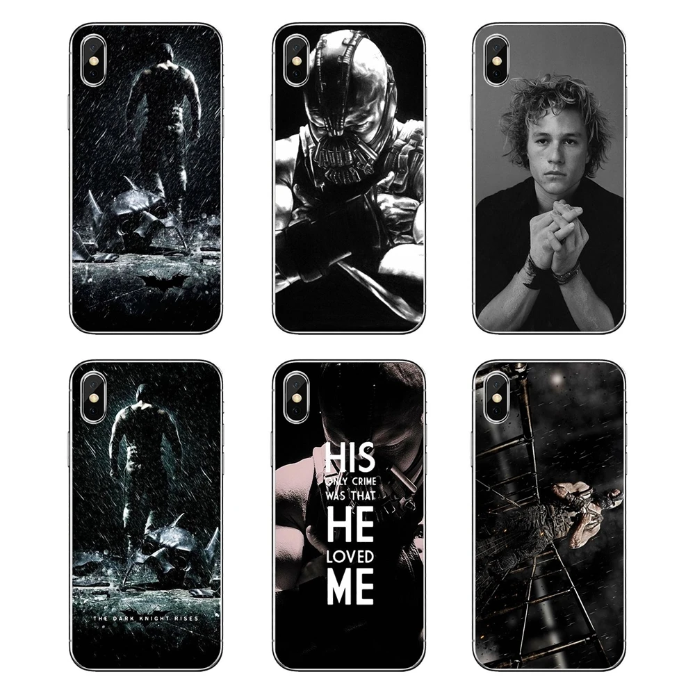 Бэйн в Темный рыцарь: возвращение Хит Леджер силиконовый чехол для мобильного