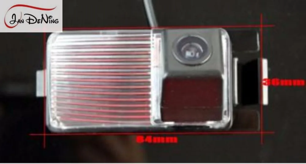 JanDeNing HD CCD Автомобильная камера заднего вида/запасная вида/номерной знак света OEM