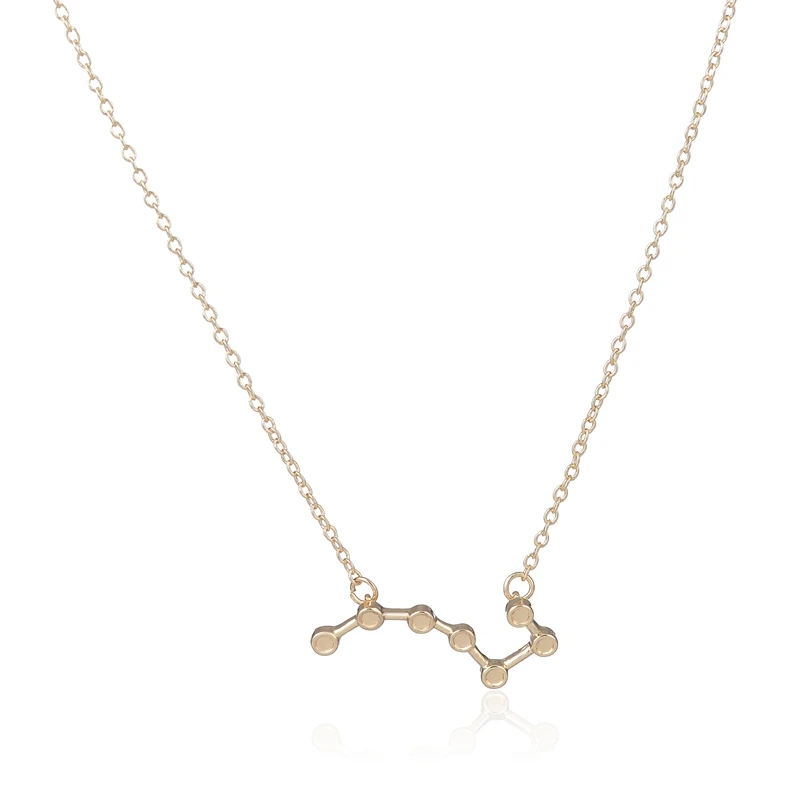 Модное женское ожерелье yiustar золотистое крупное украшение простое желтое XL164|fashion