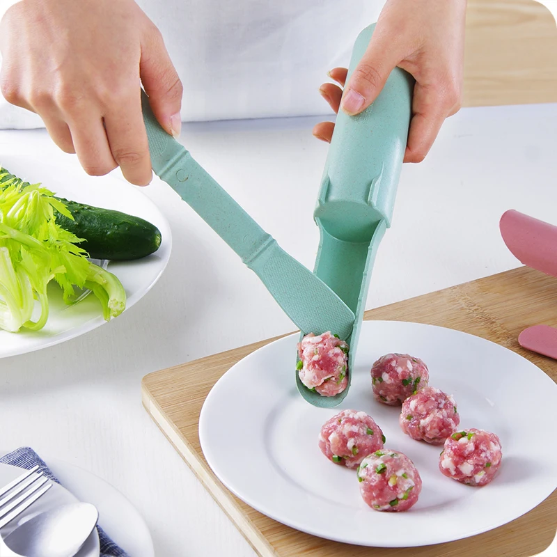 DIY Meat Pounder Meatball Maker Mold Shrimp Balls Hot Pot Homemade Fish Small | &amp Poultry Tools