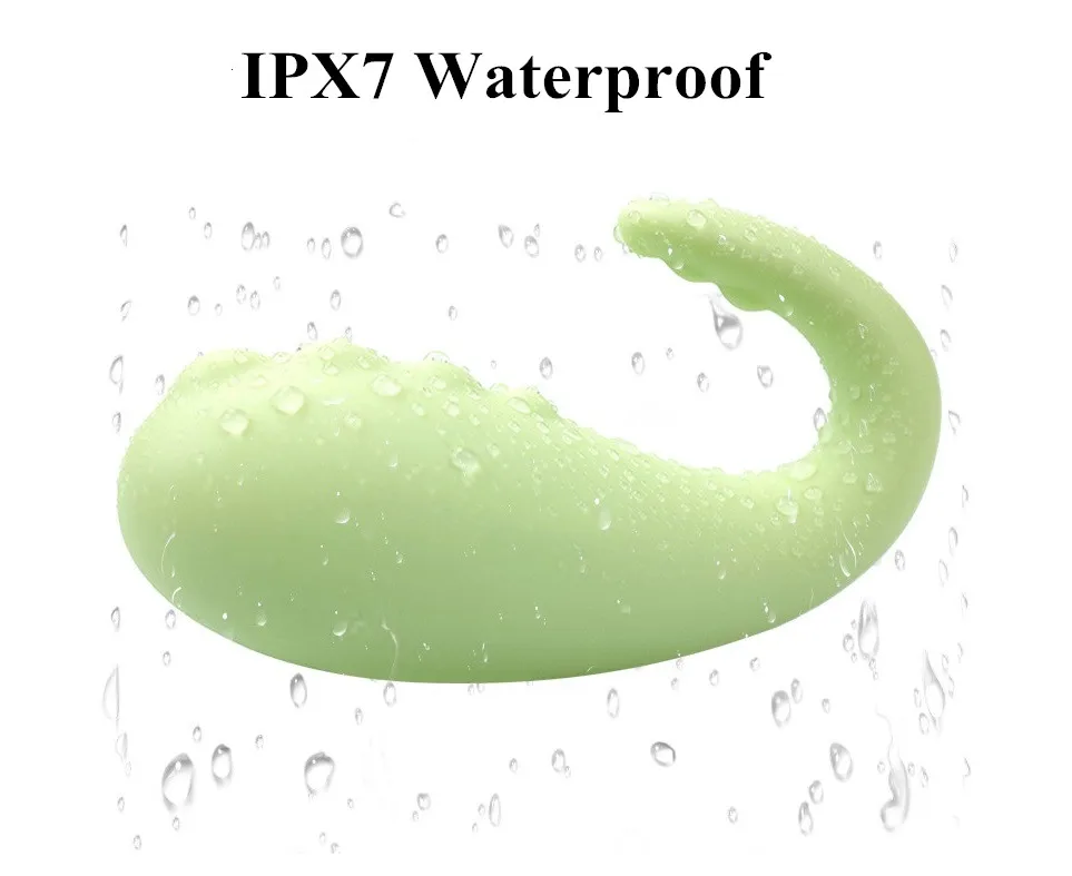 Секс товары с дистанционным управлением USB вибрирующее яйцо Bluetooth подключенный G