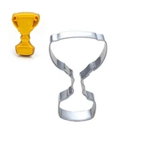 hot trophy frame fondant cake stencil kitchen cupcake decoration template mold cookie coffee stencil mold baking biscuits stamp