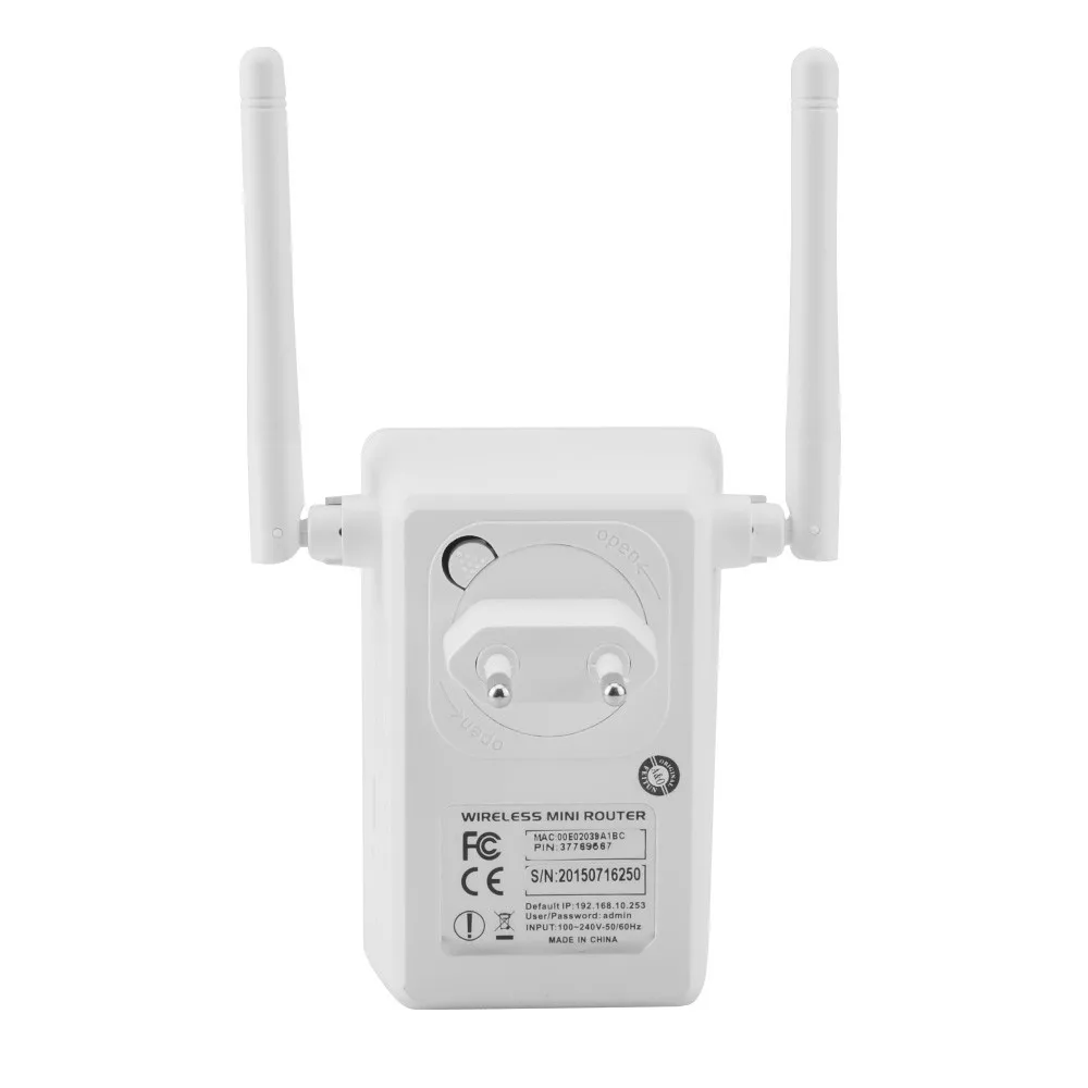 300 Мбит/с мини Wifi ретранслятор Wi Fi расширитель диапазона Поддержка