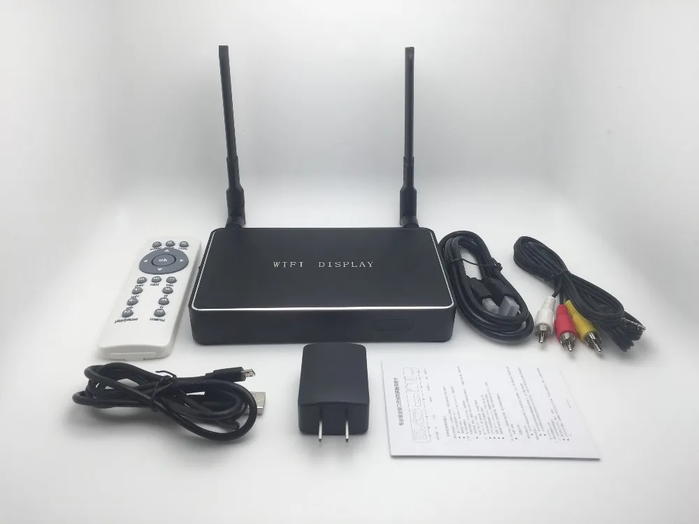 Двойной wifi 2 4G + 5G HD 1080P Airplay Wifi Дисплей ТВ приставка приемник HDMI VGA AV Miracast DLNA простой
