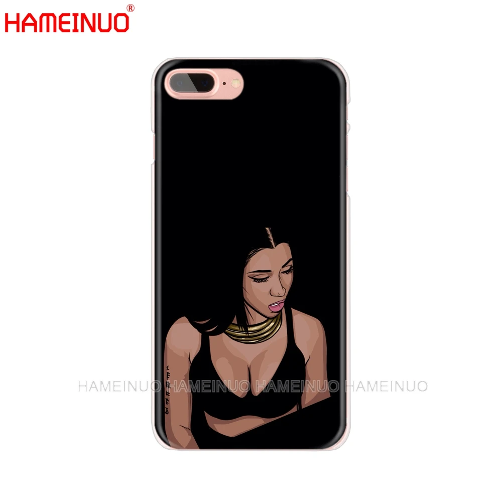 HAMEINUO черный nicki minaj Чехол для мобильного телефона iphone X 8 7 6 4 4s 5 5s SE 5c 6s plus|Бамперы| |
