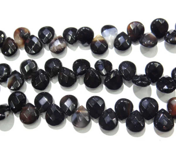 natural tiger eye agates Opalite Quartz crystal stone faceted Water Drop shape beads 10*12mm for diy jewelry making 33pcs | Украшения и