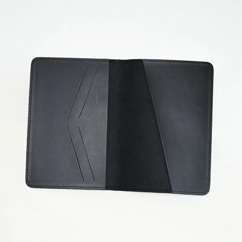 Black passport cover Национальная эмблема для паспорта, кожаные держатели для кредитных карт, для мужчин и женщин, футляр для путешествий, кошелек, винтажная Обложка для паспорта - Цвет: Black passport cover