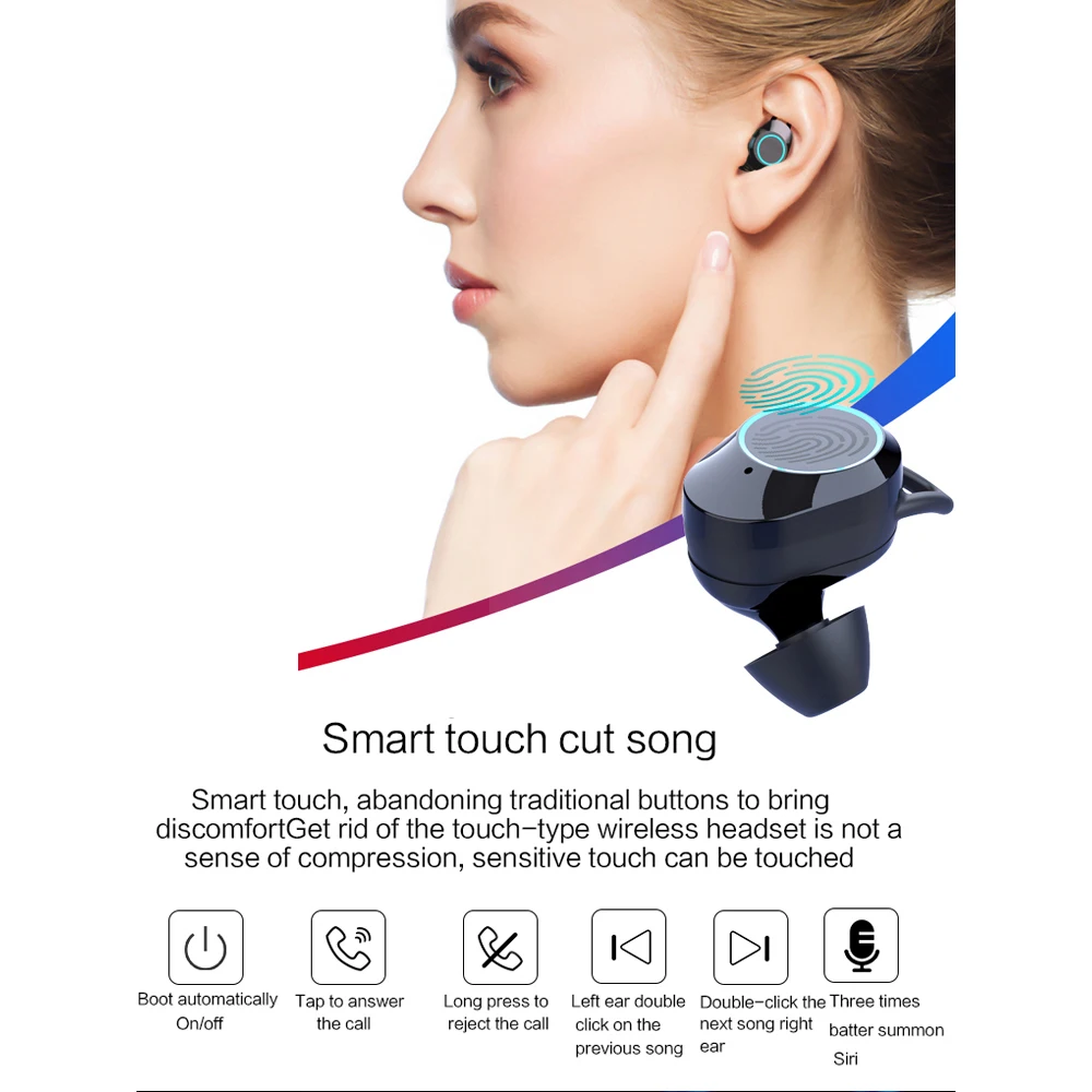TWS наушники Bluetooth 5,0 с цифровым дисплеем 3300 мАч зарядная коробка спортивные водонепроницаемые безпроводные наушники наушники беспроводные для samsung Galaxy Buds беспроводные наушники
