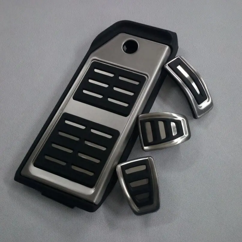 Стайлинг автомобиля топливный тормоз из нержавеющей стали подножка крышка