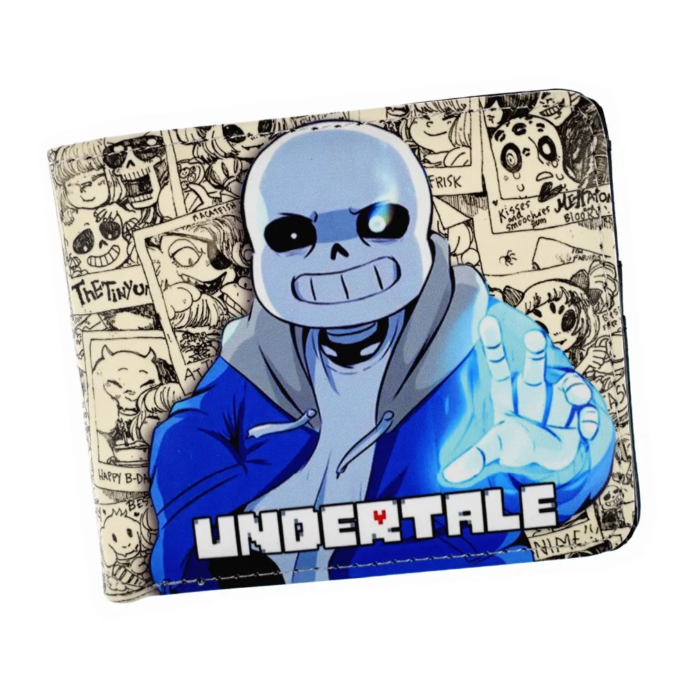 Горячая игра кошельки Undertale короткий кошелек мужской для студентов и молодых |