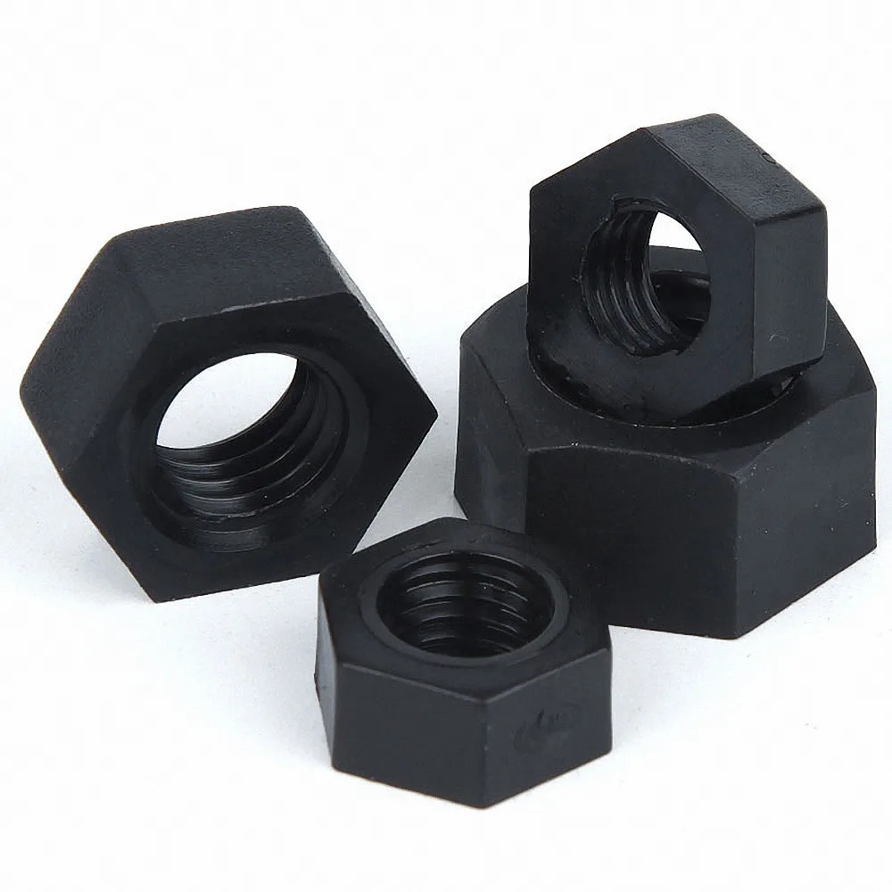 Винты нейлоновые M5 с круглой головкой комплект из черного нейлонового