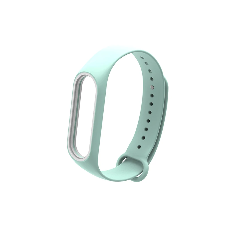 Mint Браслет Correa mi Band 3/4, металлический браслет без винтов, браслеты из нержавеющей стали для Xiaomi mi Band 4 Pulseira mi band 3, браслеты - Цвет ремешка: Mint