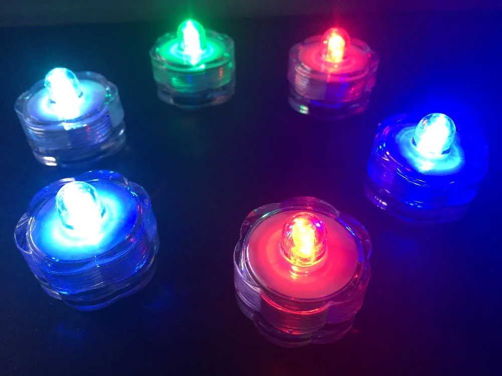 Погружная светодиодная подводная чайная лампа 480 шт./лот водонепроницаемая
