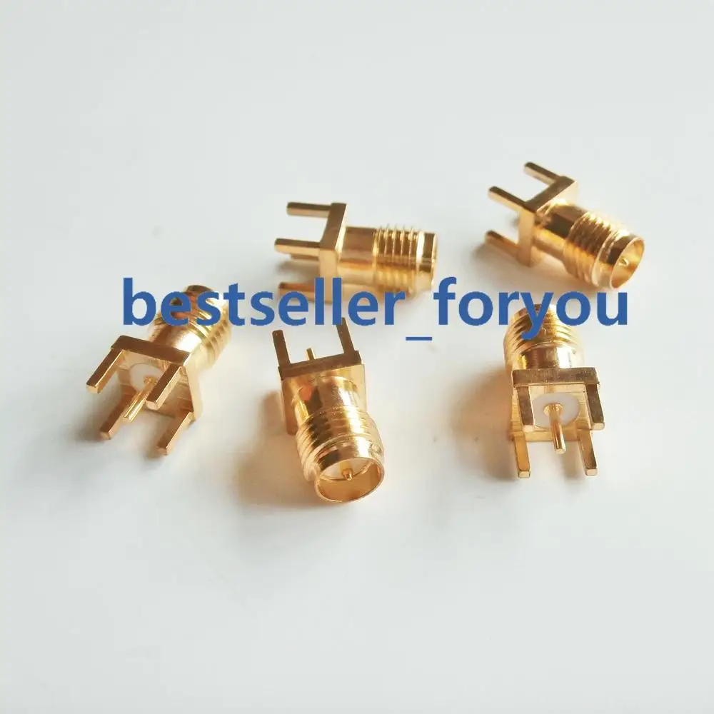 1 шт. PCB крепление RP SMA RPSMAFemale Джек Прямой разъем РЧ коаксиального адаптера|connector