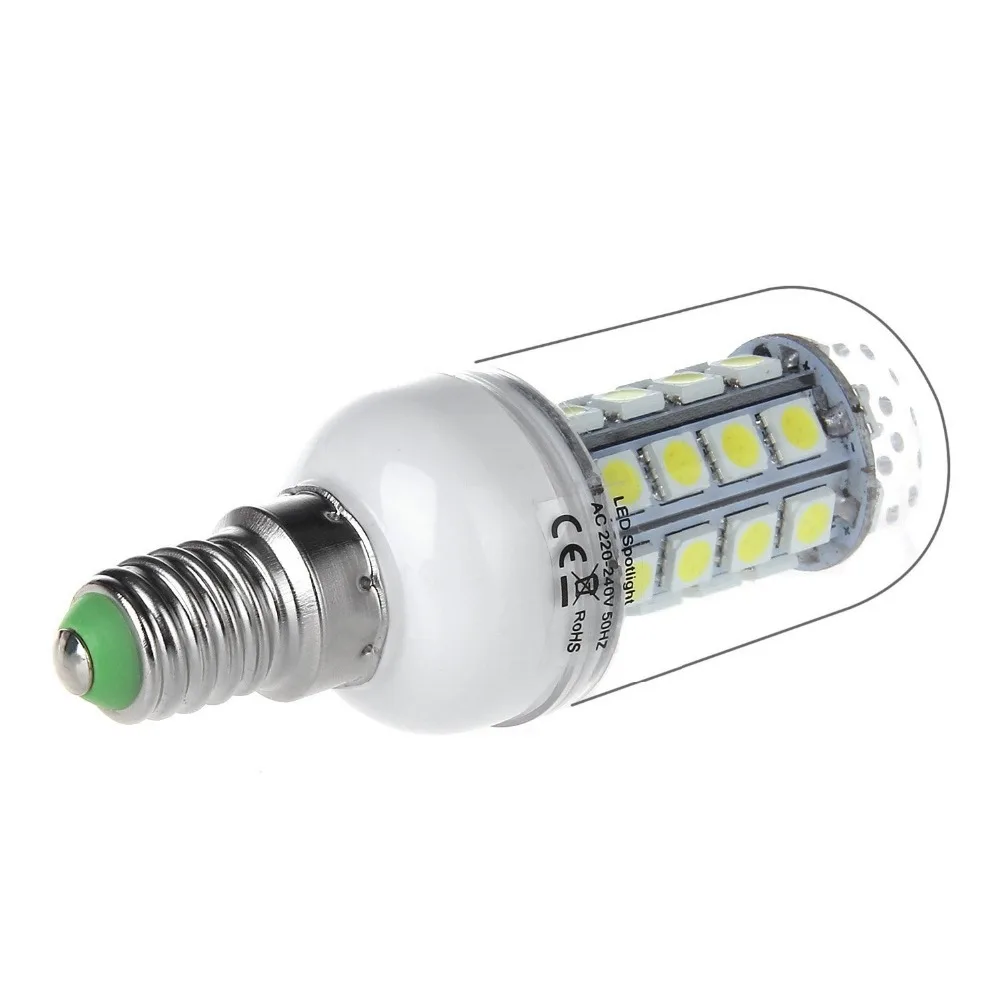 4 x E14 36 * 5050SMD 220V 5W ampoule светодиодный прожектор led lampe Blanc Froid (5 W) кукурузная