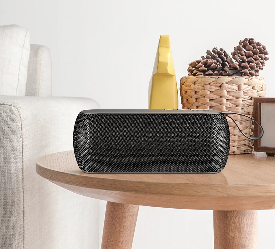 SANLEPUS портативный Bluetooth беспроводной динамик стерео звук с микрофоном TF карта FM радио AUX MP3 Воспроизведение музыки открытый динамик Саундбар