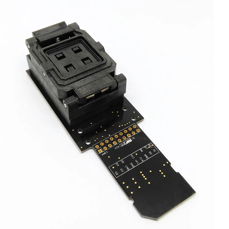 Размер 11 5x13 мм emcp162/186 с SD считывателем интерфейса тестовая розетка шаг 0 5 для