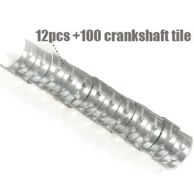 Add 100 crankshaft Детали двигателя мотоцикла шатун и коленчатый вал плитка главный подшипник для Yamaha FZR 250 1986-1989 STD+ 25+ 50+ 75+ 100# d - Цвет: Add 100 crankshaft