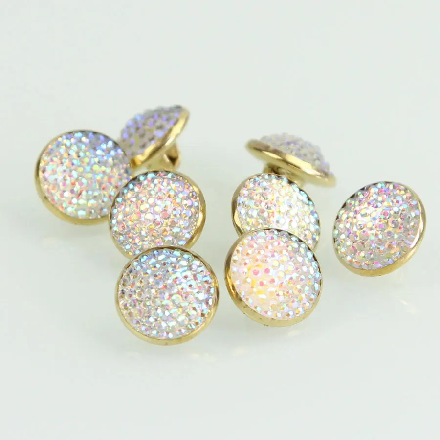 100 шт круглые пластиковые пуговицы швейные кнопки хвостовик Ремесло Декор | Дом и