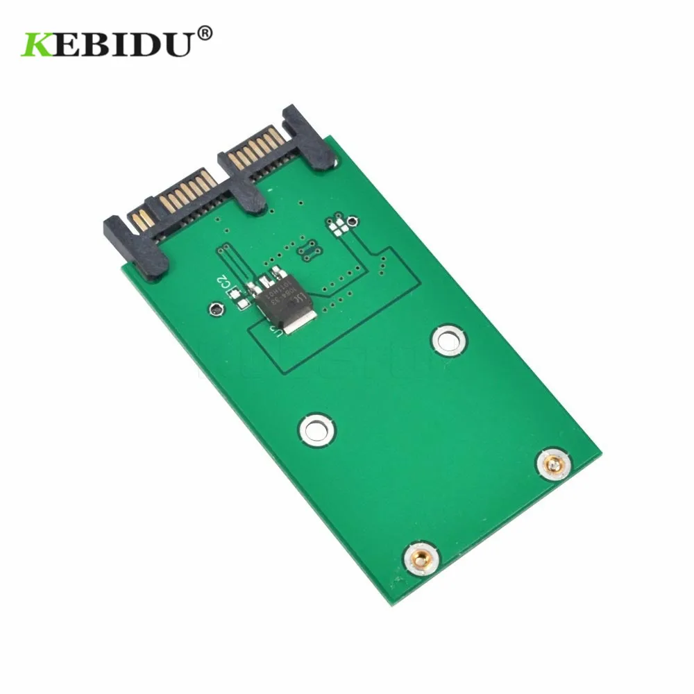 Kebidu новейший переходник с msata на Micro Sata SSD 1 8 дюйма 2 5 Mini SATA M sata SDD PCI-E MSata лидер продаж