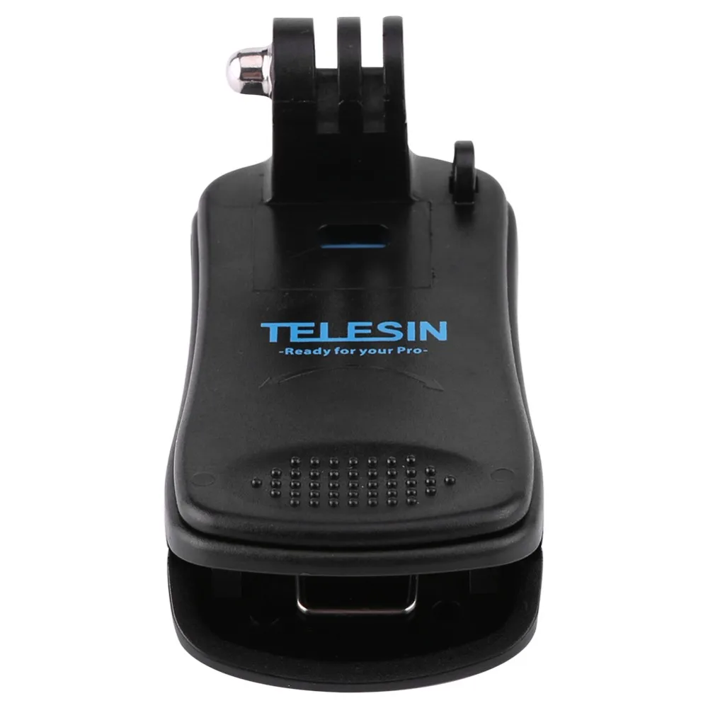 360 градусов Поворотный головной убор ремень рюкзак зажим Крепление для Gopro Hero 4 Session/4/3+/Hero 3/Hero 2 Аксессуары для экшн-камеры