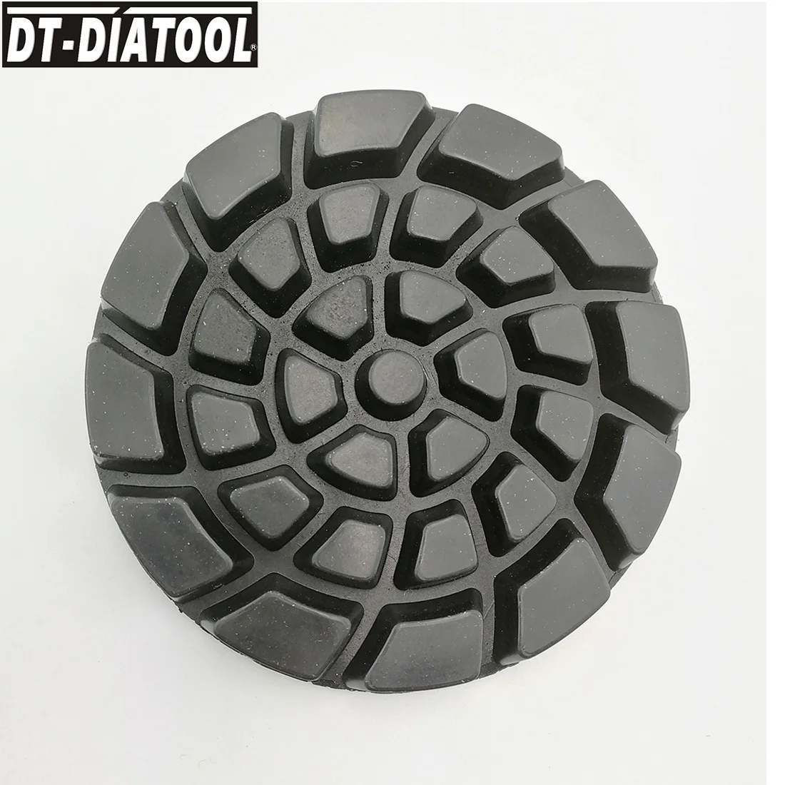DT-DIATOOL 21 шт/ПК Алмазный бетон Смола Бонд полировальные колодки утолщенный пол обновление шлифовальный диск для цемента terrazzo " /100 мм