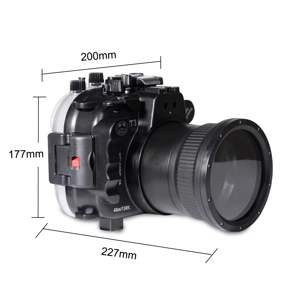 Чехол для подводной камеры Mcoplus водонепроницаемый чехол-сумка fuji пленка Fuji XT3 16-55