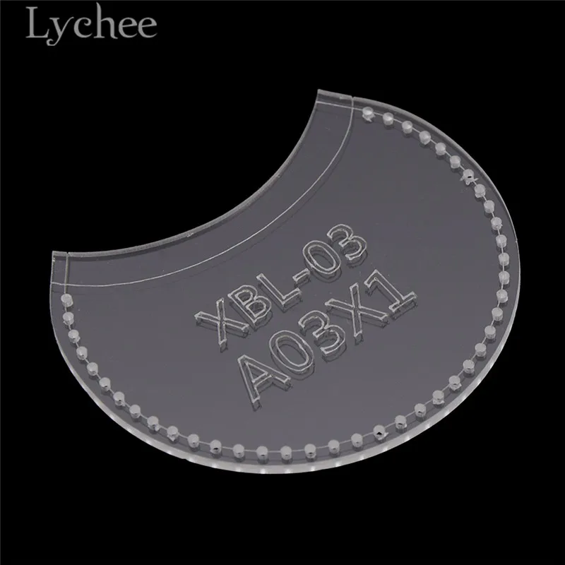 Акриловый трафарет Lychee Life мини бумажник с узором шаблон для мешка монет ручной