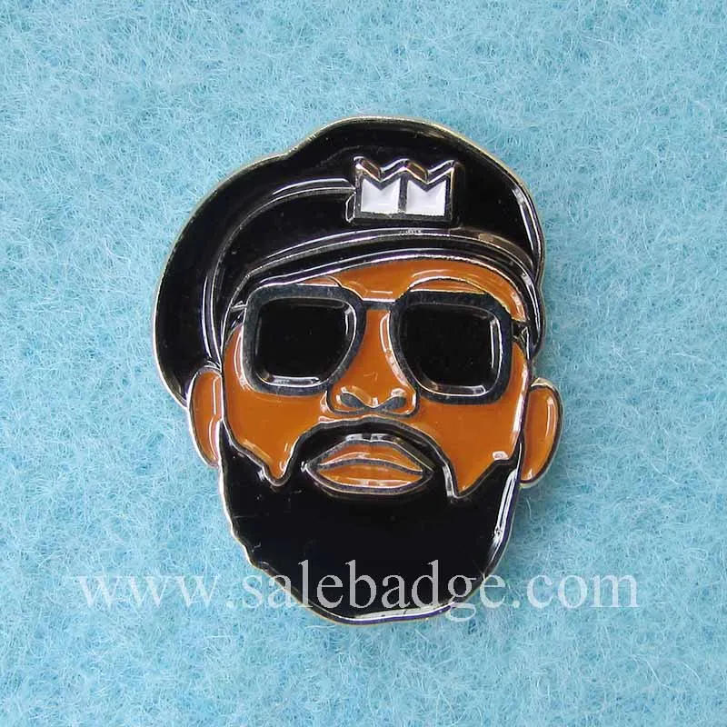 Мягкая эмалированная булавка на лацкан в виде зверя заказ нет минимального