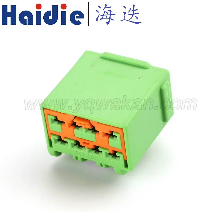

Free shipping 2sets 8pin auto electric unsealed plug plastic female connector with terminals 7283-3244-60